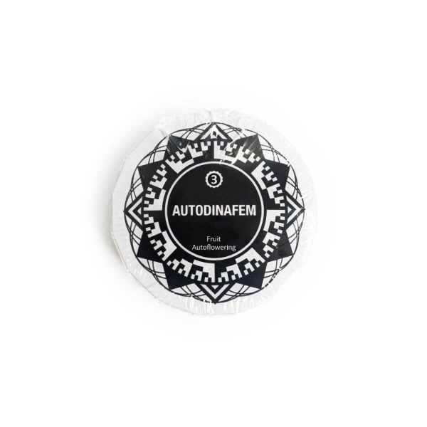 Dinafem fruit cannabis seeds auto flowering packaging